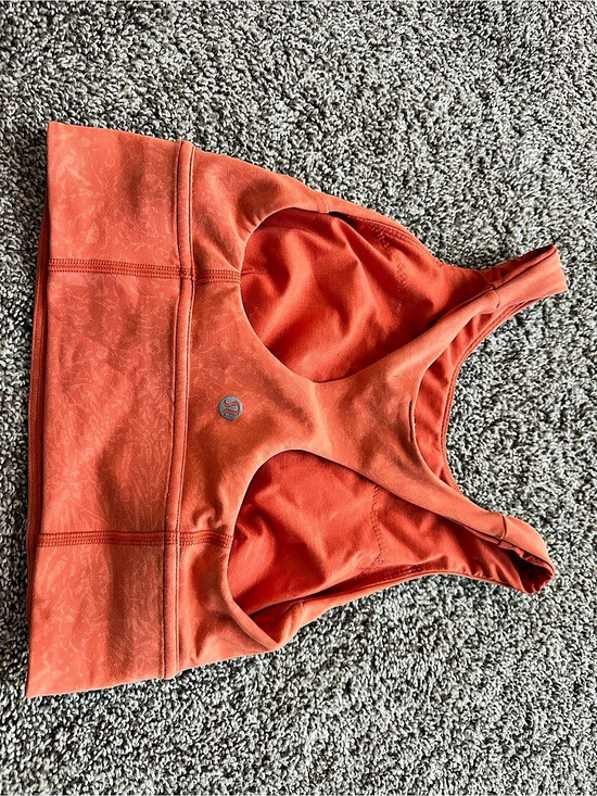 lululemon athletica Tops - lululemon Wunder Train Long-Line Bra Tank in Orange